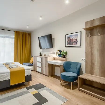 Lägenhetshotell Deo Plaza Premium By Rent Like Gdańsk